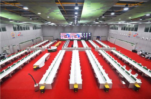 軍運(yùn)會主媒體中心準(zhǔn)備好了！4000余名中外記者將全程報道軍運(yùn)會(圖3)