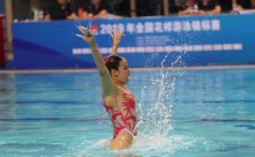 “水上芭蕾”究竟有多美？全國花樣游泳錦標賽武漢“綻放”（附精美圖集）(圖2)
